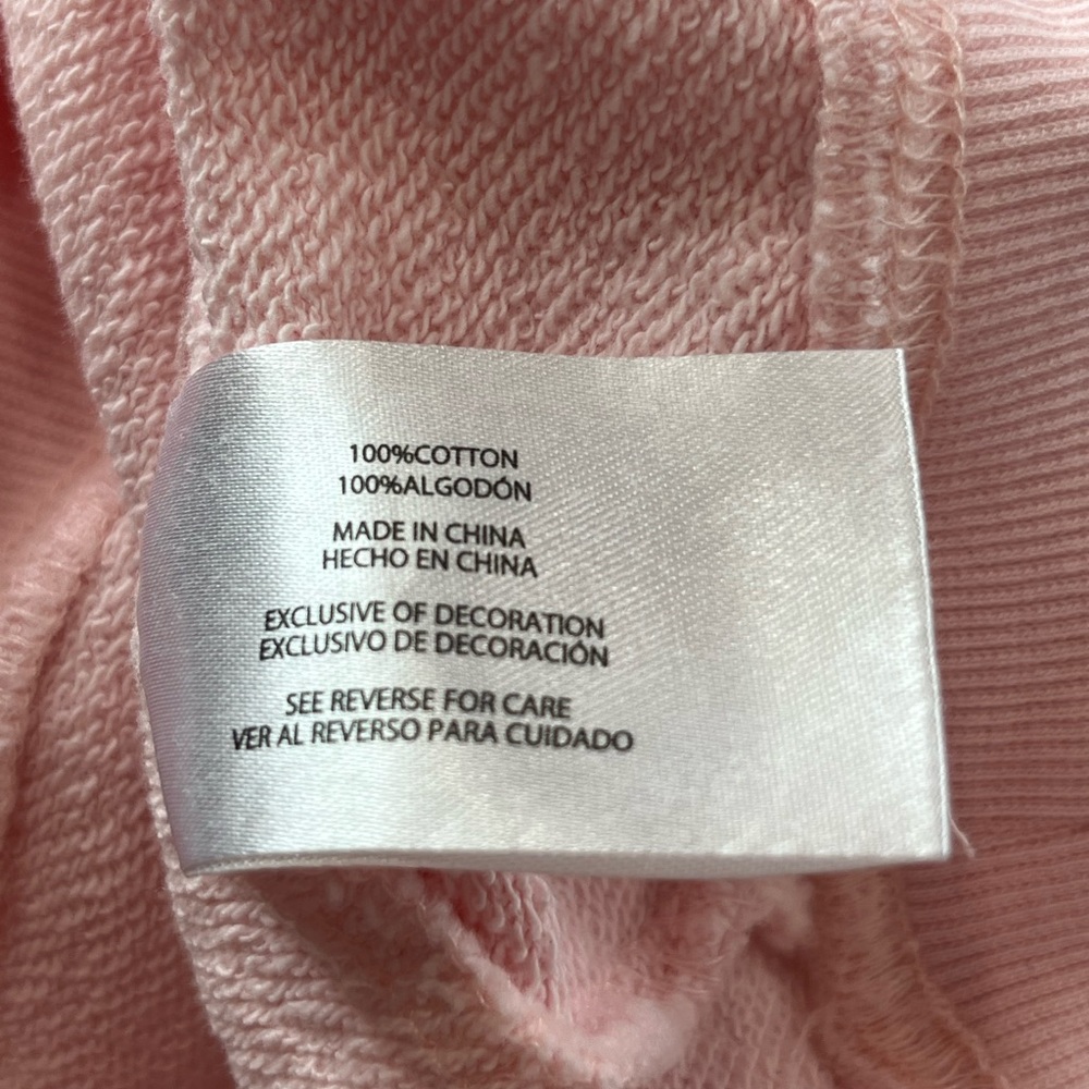 Wildfox “Brunch Club Every Day” Pink Graphic Crewneck Sweatshirt Various Sizes - Picture 7 of 7